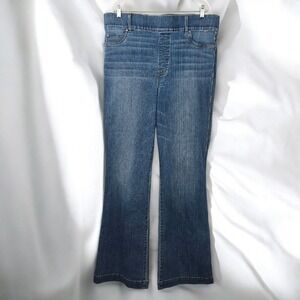 SPANX Denim Wide‎ Leg Jeans Tall Alto Woman High Waist Long 2X/2X/2Tall Blue